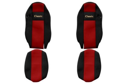 Тапицерия Classic-MAN TGX (01.2007-12.2017)-ЧЕРВЕН