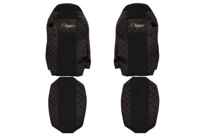 Тапицерия Classic-MAN TGX (01.2007-12.2017)-ЧЕРЕН/ЧЕРВЕН