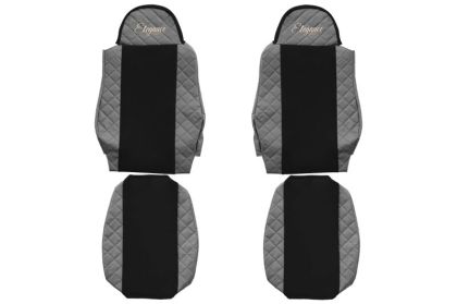 Кожена тапицерия Elegance-MAN TGA (01.2000-12.2010)-СИВ
