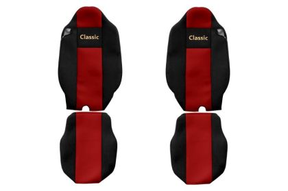 Тапицерия Classic- интегрирани подглавници -RENAULT T-SERIES (2014-)-ЧЕРВЕН
