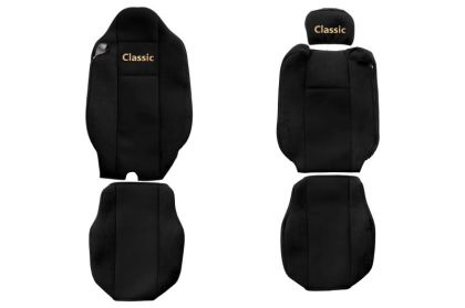 Тапицерия Classic- различни подглавници -RENAULT T-SERIES (2014-)-ЧЕРЕН