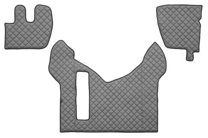 Кожени стелки Elegance-RENAULT PREMIUM 2 (2005-2013)-СИВ