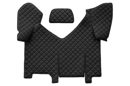 Кожена стелка Elegance-АВТОМАТ-хладилник-IVECO STRALIS HI-WAY (01.2013-)-ЧЕРЕН