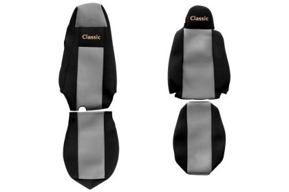  Тапицерия Classic-различни седалки-SCANIA P (01.2005-12.2016)-СИВ